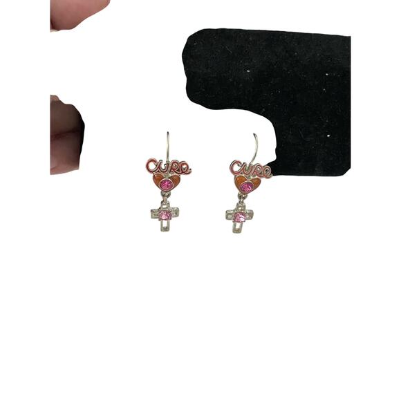 For the cure clip on earrings - Picture 1 of 4